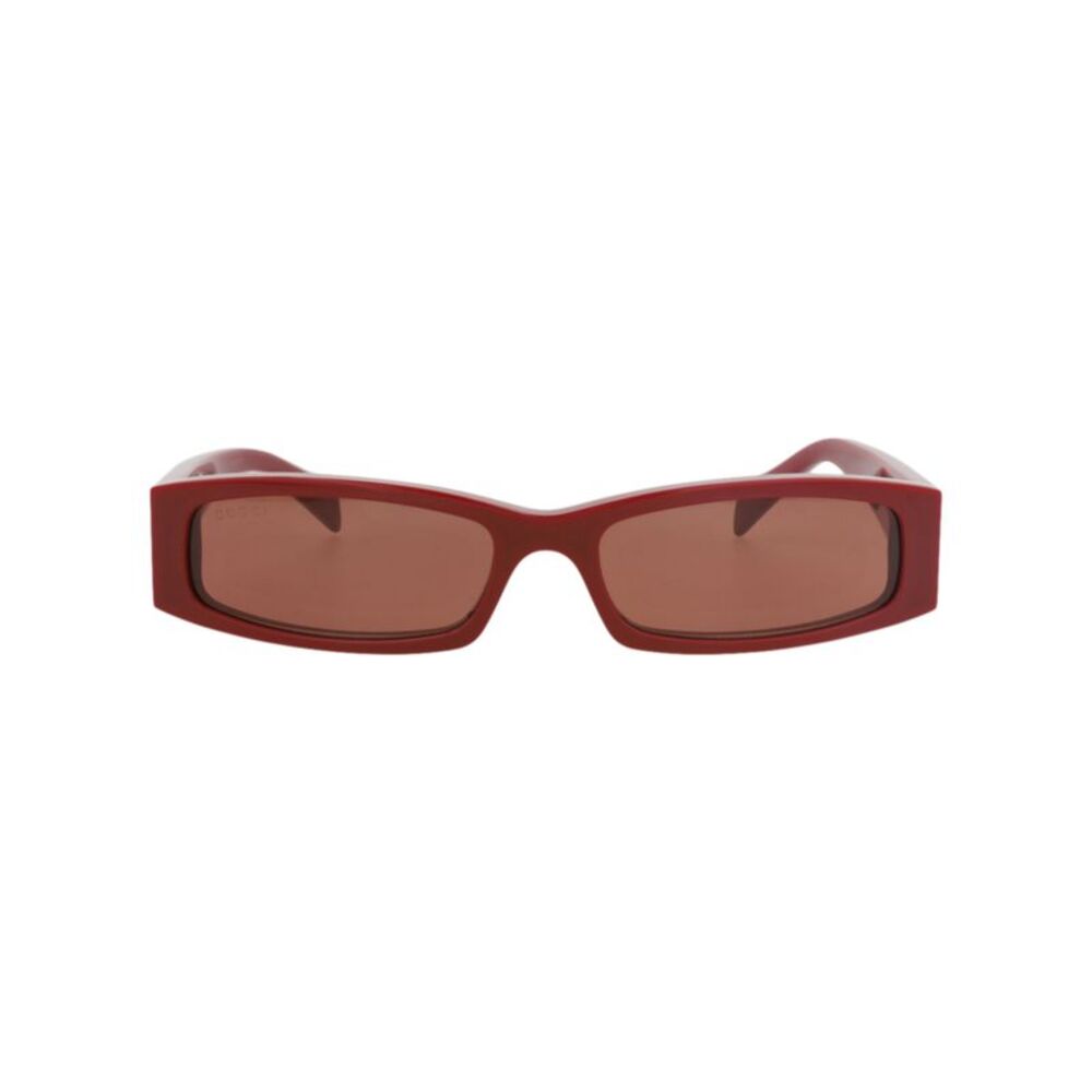 Gucci Square-Frame Recycled Acetate Sunglasses Red Mens